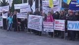 "Казали, що зробимо їх, а зробили нас!" - активісти пікетують ОП через закони про детінізацію розрахунків. ВІДЕО+ФОТОрепортаж