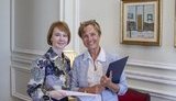Зеркаль прийняла копії вірчих грамот від новопризначеного посла ФРН Анки Фельдгузен