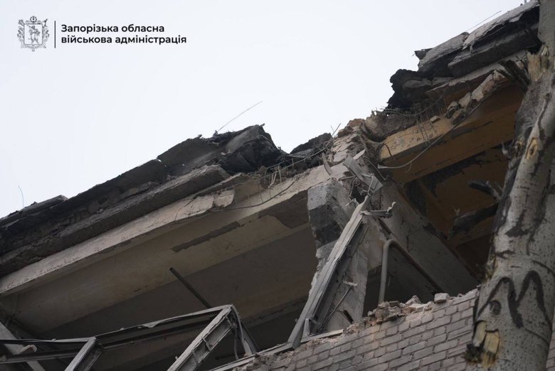 Zaporizhzhia region after the shelling