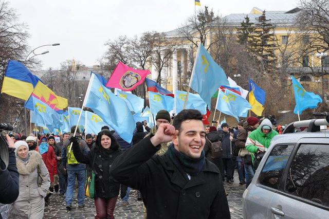 Kyiv hosts March of Solidarity with Crimean Tatars 13 Kyiv hosts March of Solidarity with Crimean Tatars 13