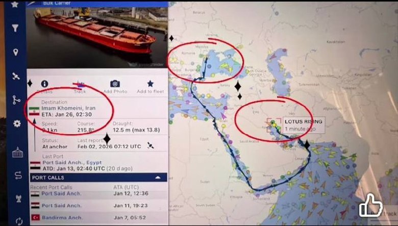 рух кораблів