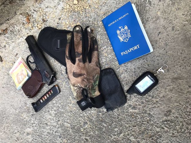 Odesa police apprehend hitman from breakaway Transnistria who was gunning for local businessman 03