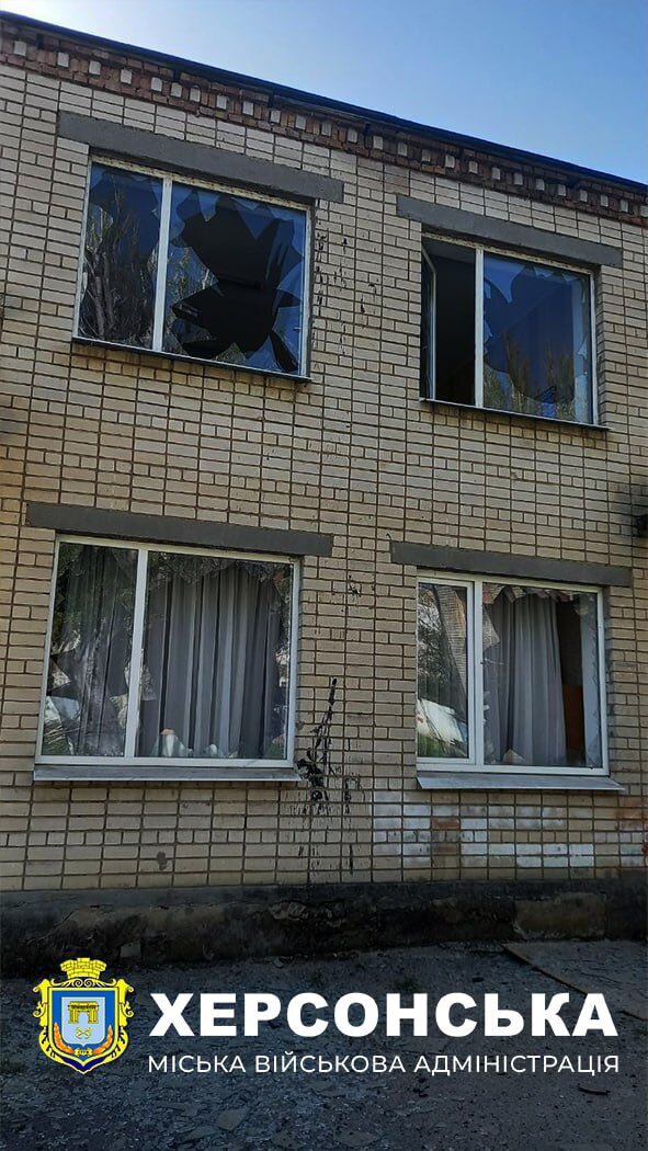 У Херсоні російські війська обстріляли дитсадок