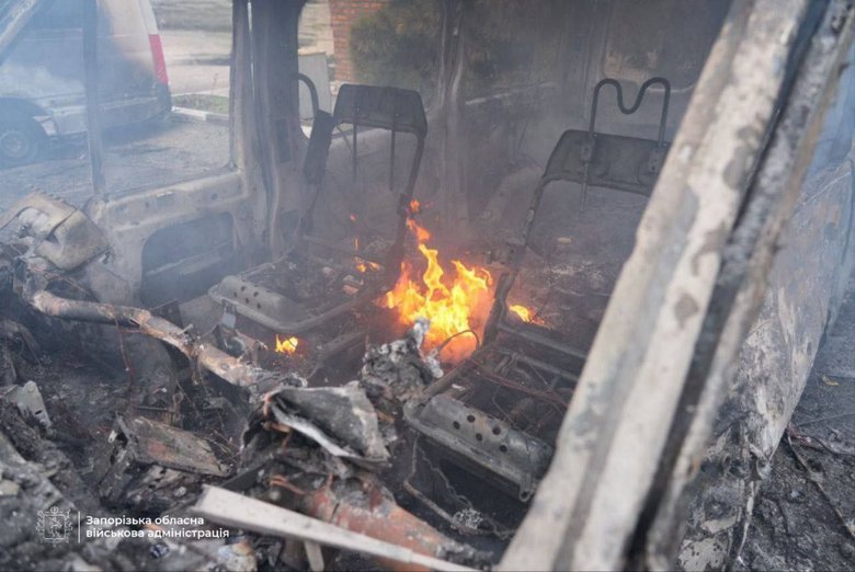 обстріл запоріжжя 14 грудня