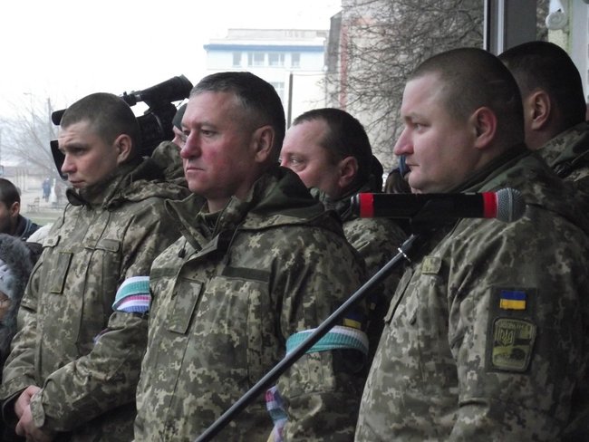 С воином 58-й ОМПБр Антоном Хобой, погибшим 26 января на Донбассе, простились в Шостке 19