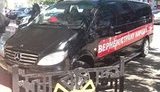 В Керчи агитаторы КПУ ездят на "Мерседесе": "Вернем страну народу". ФОТО