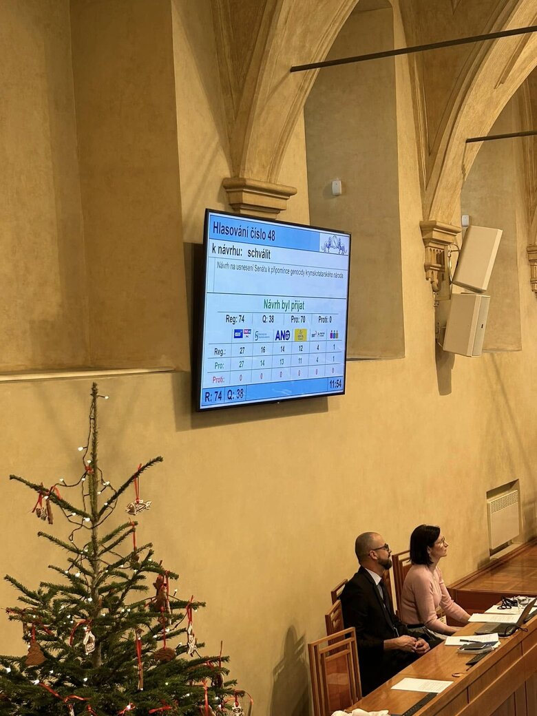 Czech Senate recognizes deportation of Crimean Tatars as genocide