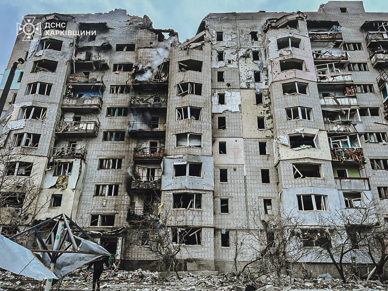 The attack on Kup'янськ 6 квітня
