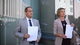 Два співробітники МЗС Білорусі вийшли на пікет. ВІДЕО+ФОТО