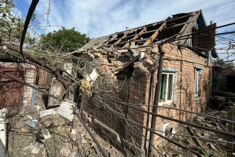 Наслідки обстрілів Нікопольщини 14 червня