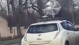 автомобіль,вітрогенератор