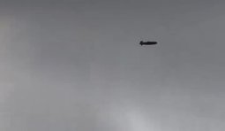 проліт ракети над москвою