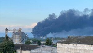 В оккупированном г. Сватово взрывы на военных складах, - соцсети. ВИДЕО+ФОТО