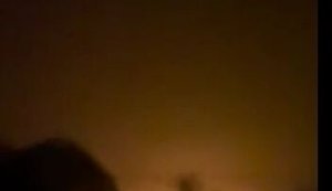 Drone attack on Ulyanovsk region of Russian Federation: substation on fire, area without power. VIDEO