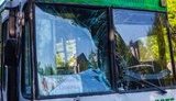 Тролейбус із несправними гальмами в