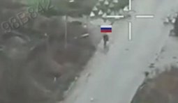 знищення окупанта на дорозі поблизу покровська