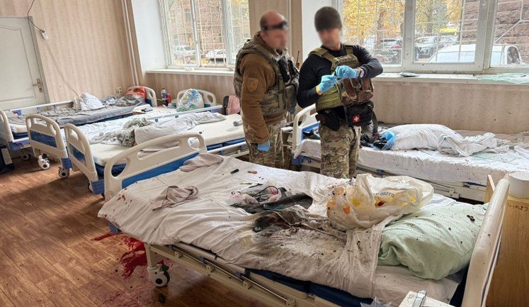 Боєприпас вибухнув у лікарні в Запоріжжі: поранено чоловіка. ФОТО