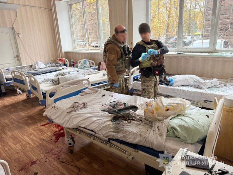 вибух у лікарні в Запоріжжі