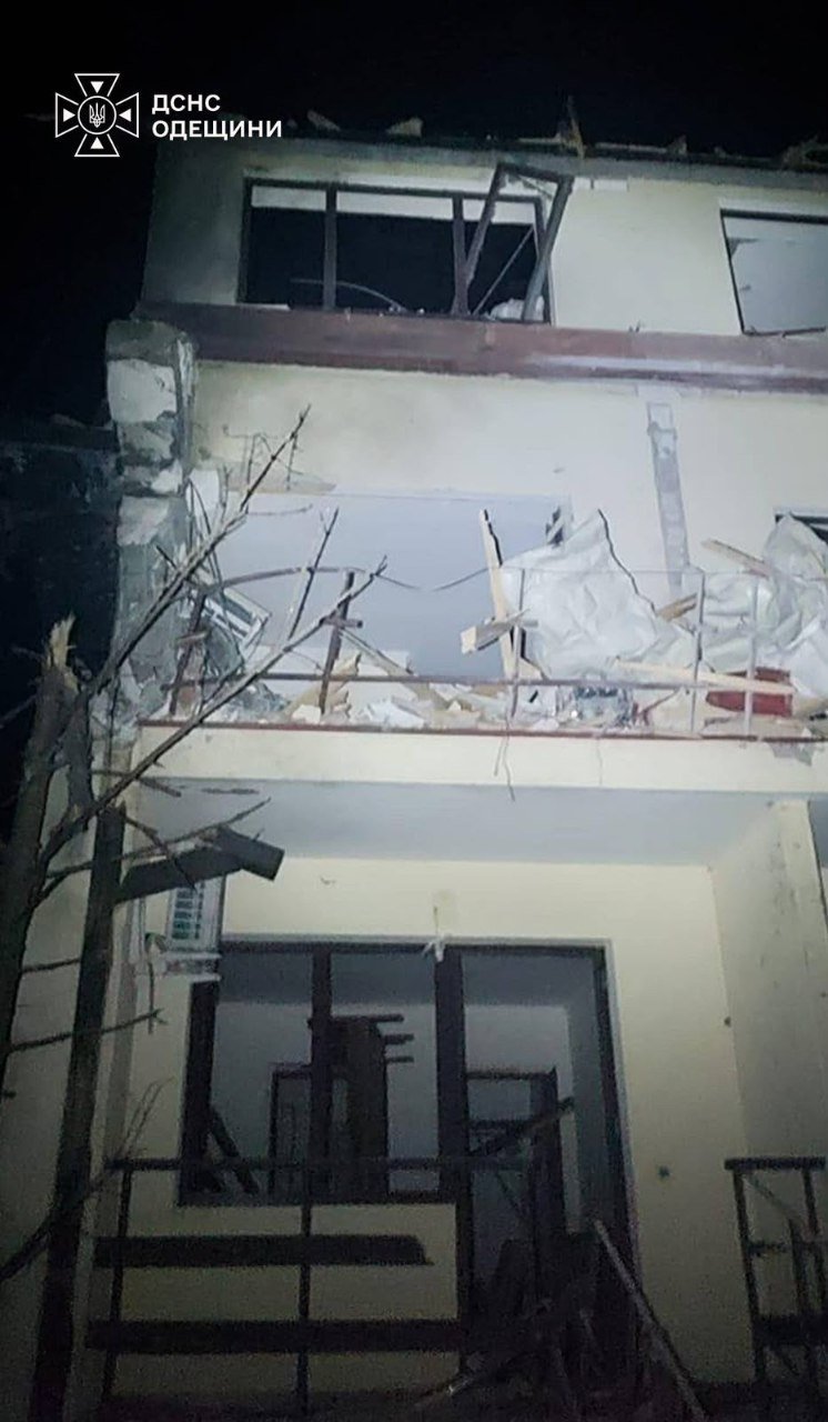 Russia attacked a warehouse and a holiday resort in the Odesa region