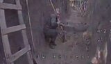 дрон атакує окупанта