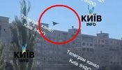 Russian Shahed crashes in Kyiv’s Obolon without exploding