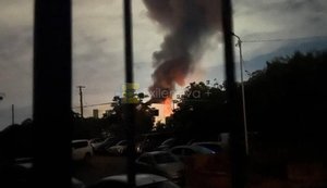 Drones attacked occupied Crimea: thermal power station was hit in Simferopol, causing fire. VIDEO