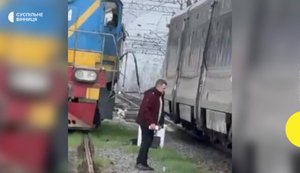 зіткнення поїздів