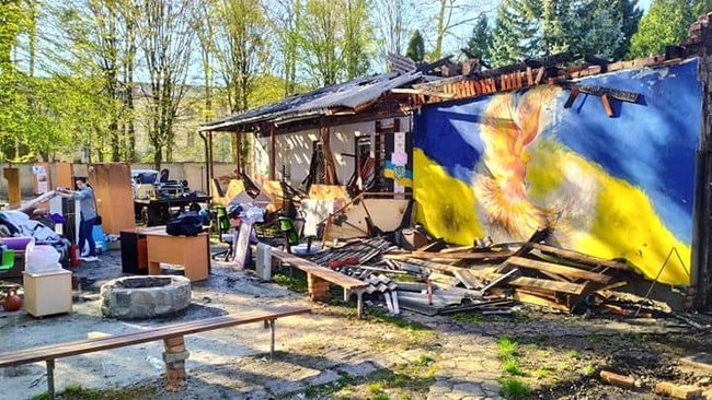 Центр реабілітації учасників АТО підпалили у Львові, - Садовий 06