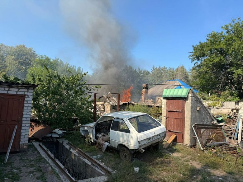 Shelling in Donetsk region