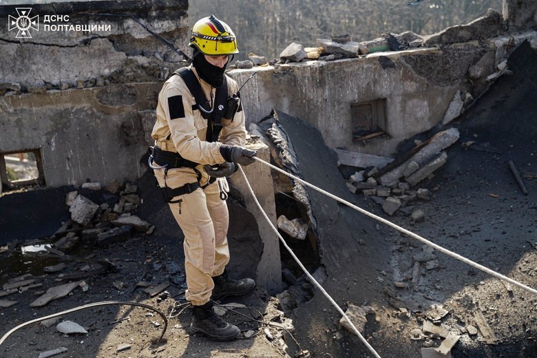 Удар РФ по Полтаві