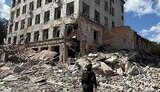 Последствия обстрелов Донецкой области