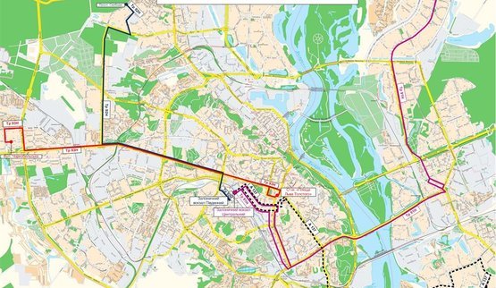 схема маршрут