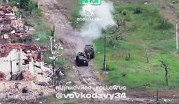 Бійці 57 бригади знищили так звану саморобну понтонну переправу окупантів