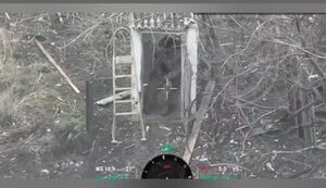 Drone "explosively" flew into toilet where occupier was relieving himself. VIDEO