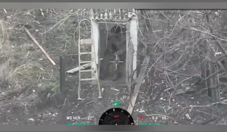 Drone "explosively" flew into toilet where occupier was relieving himself. VIDEO