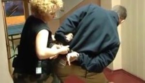 Khmelnytskyi police do final drills before going out on patrol. VIDEO