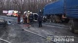 "Ланос" і фура зіткнулися на Харківщині: четверо загиблих. ФОТО