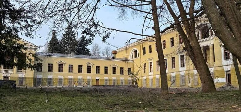 РФ повредила историческое здание в Днепре 26 марта 2025 года