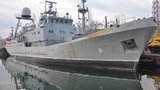 Разведывательный корабль для ВМС Украины, достраивающийся в Одессе, впервые вышел в море для ходовых испытаний. ФОТО