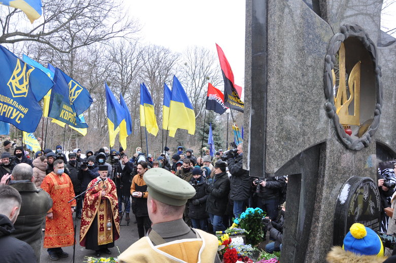 Акція вшанування Героїв Крут відбулась у Києві 29