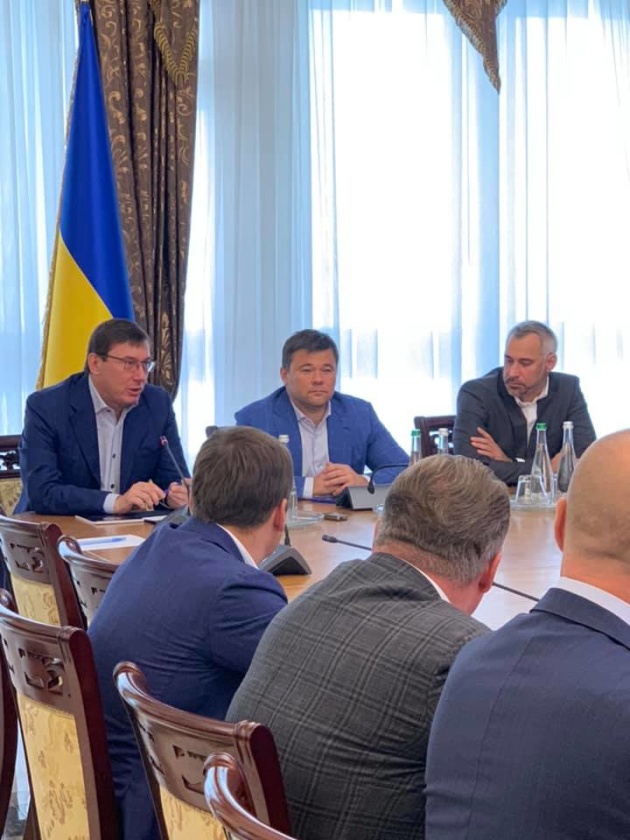 Рябошапку представили колективу ГПУ, - Сарган 03