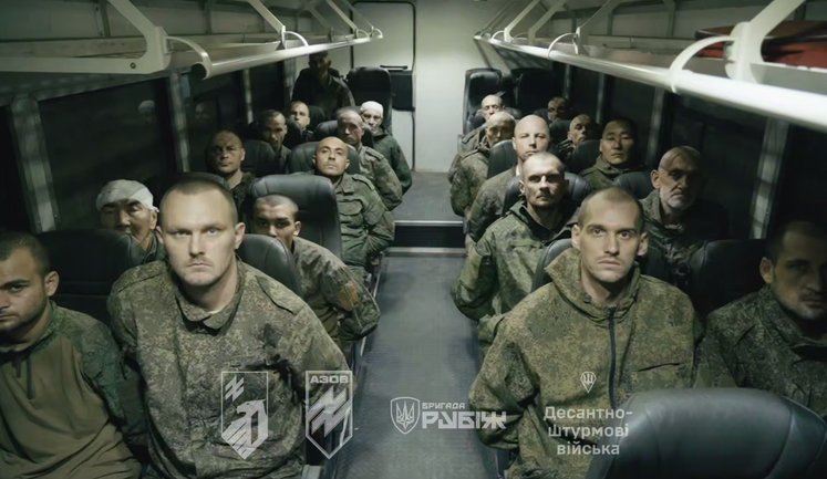 Сили оборони взяли в полон 21 російського військового на Донеччині, - "Азов". ВIДЕО