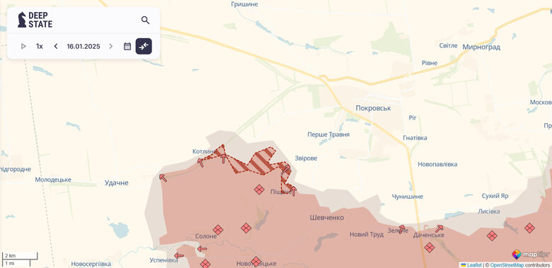 Ворог окупував Піщане