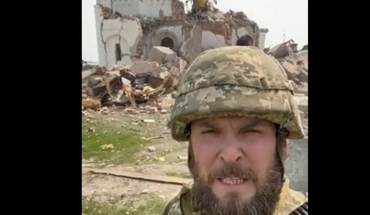 Российские оккупанты полностью разрушили скит Святогорской лавры. ВИДЕО