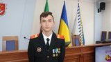 Наймолодшим в Україні кавалером ордена "За мужність" III ступеня став кадет Гаркуша, який врятував п