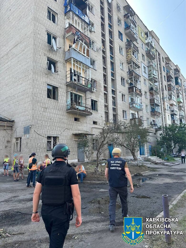 Последствия вражеского удара по Купянскому району Харьковской области 06