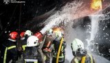 Комбинированный удар РФ по Полтавской области вызвал пожары на объектах энергетики.