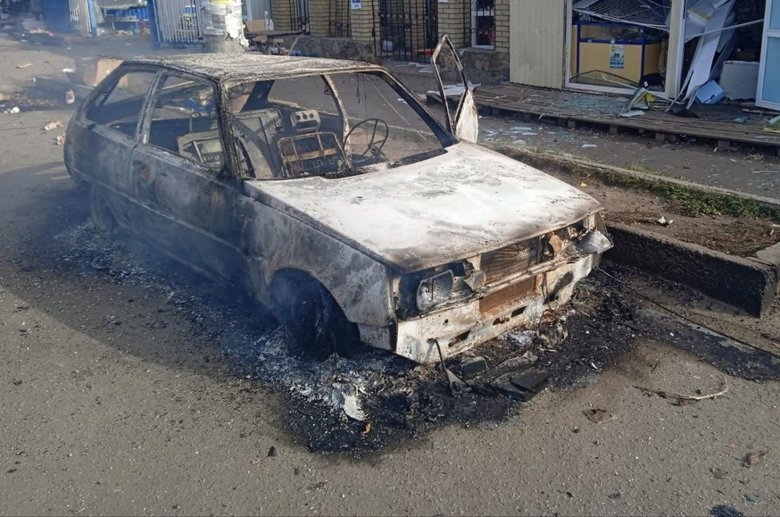 Удары по Синельниковскому району