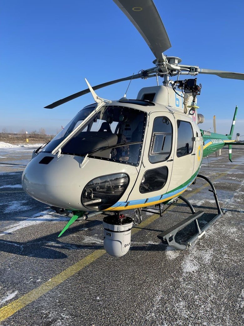 Прикордонники Харківщини отримали два нові французські гвинтокрили AIRBUS H125 02