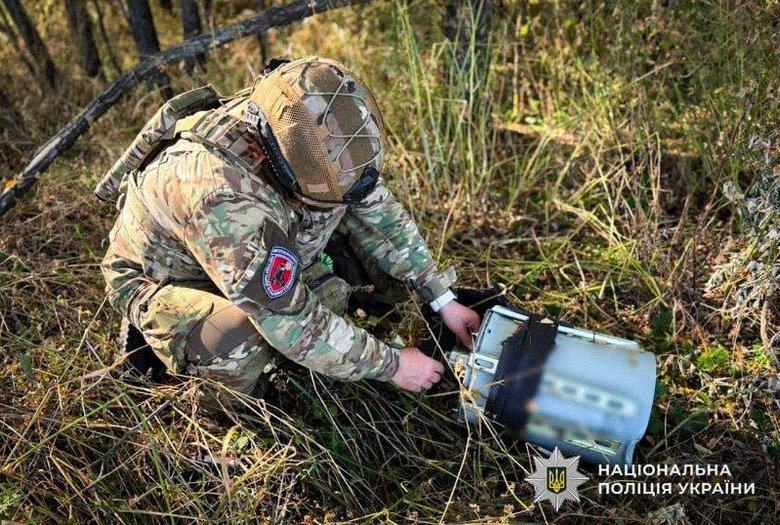 на Полтавщині виявили боєприпас, що не здетонував
